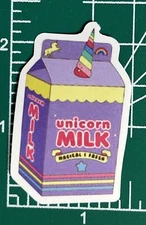 UNICORN Milk Magic Fresh Super Cool Popular Parody Food  Vinyl Decal Graffiti