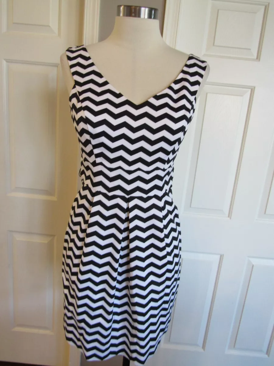 White house black market striped dress cheap