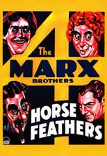 #56 Horse Feathers, Classic Vintage Movie Poster TRADING card