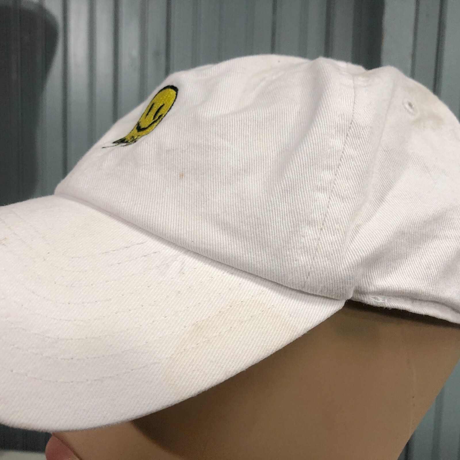 KB Ethos Dripping Smiley Face Strapback Baseball … - image 3