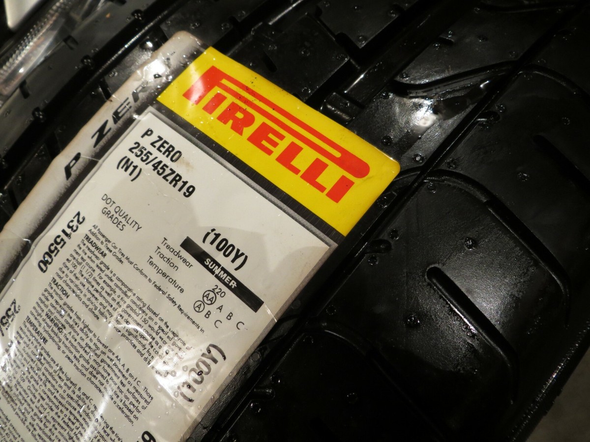 NEW 1 ONE PIRELLI P ZERO N1 PORSCHE 2315500 255/45ZR19 100Y ITALY