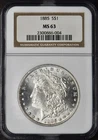 1885 Morgan Silver Dollar - NGC MS63 - ✪COINGIANTS✪