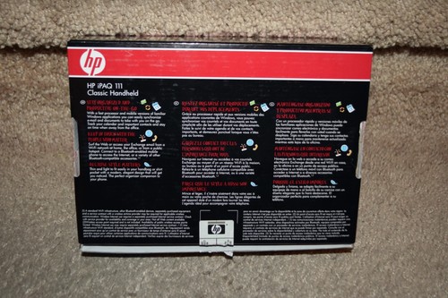 Organisateur personnel portable HP iPAQ 111 Classic Wi-Fi et Bluetooth boîte d'origine - Photo 14 sur 18