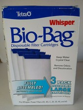 Tetra Whisper Bio-Bag Filter Cartridges Large Assembled 1 3Pk