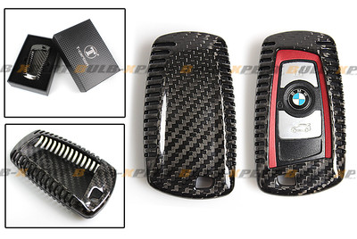 LUXURY CARBON FIBER CASE COVER FOR BMW F30 F32 F22 F10 F80 F82 KEY FOB REMOTE