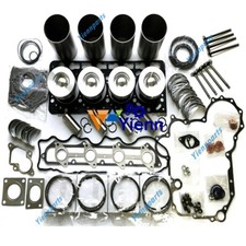 For Kubota V3800 Overhaul Rebuild Kit W/ Valves M96s M108s M105s Tractor Engine