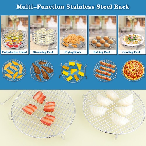 Dehydrator Stand 5-Layer 304 Stainless Steel Dehydrator Rack Compatible ▣ - Picture 4 of 12