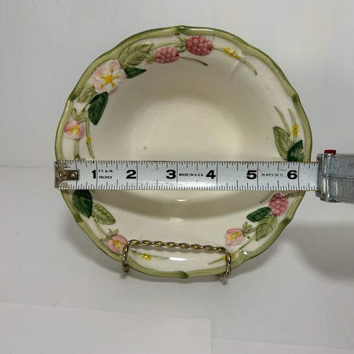 "Metlox - Poppytrail ""Skulpturierte Beere"" GETÜSLISCHÜSSEL 6 3/8" - Bild 7 von 9