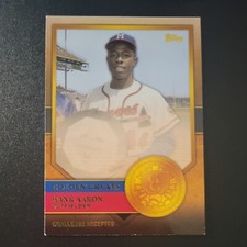 2012 Topps #GG-54 Hank Aaron Golden Greats Milwaukee Braves Baseball