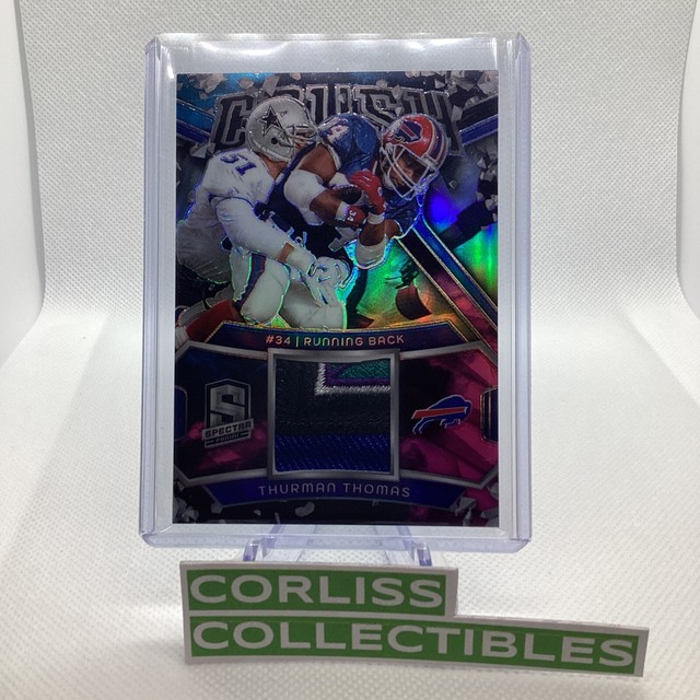 2024 Spectra Thurman Thomas Crush Nebula 4-Color Patch /2!!!