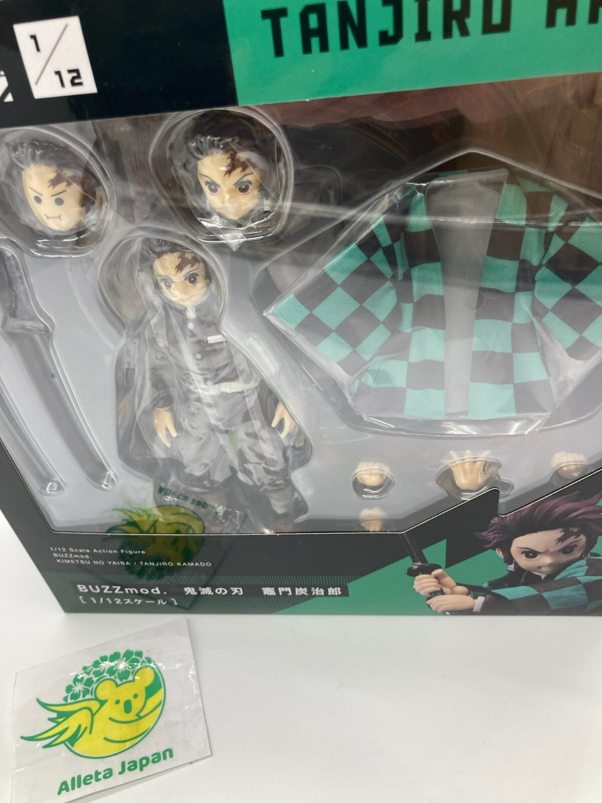 Demon Slayer Tanjiro Kamado Figure Aniplex BUZZMod Kimetsu no Yaiba