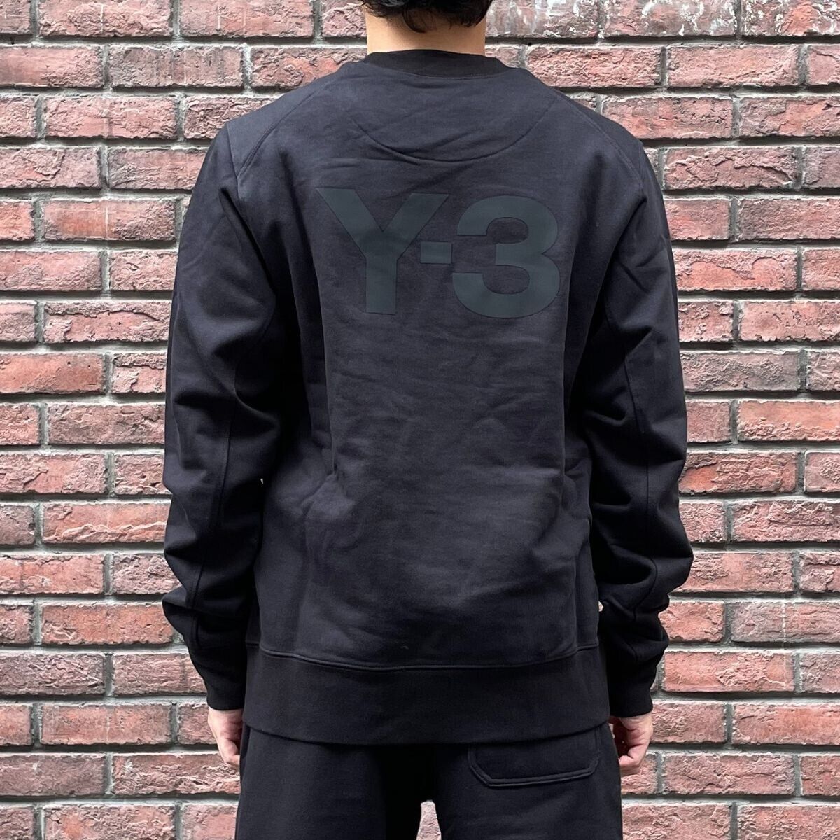 Y-3 Trainer Sweatshirt Men's Logo Yohji Yamamoto Adidas FN3371