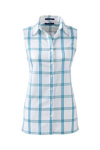 Lands End Women's Sleeveless No Iron 