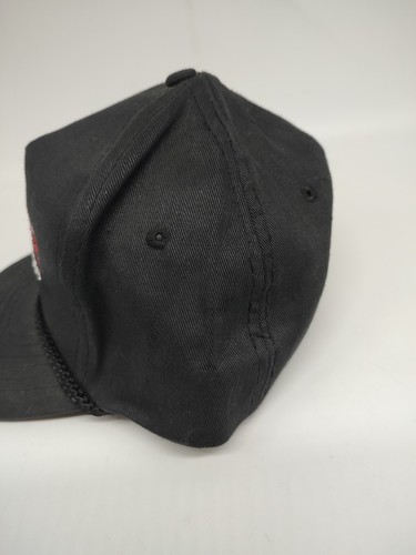 Motley Crue Dr Feelgood Tour Vtg Trucker Hat Authentic Rock Nos Crew Black 1989 - Picture 5 of 10