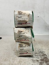 NEW IN BOX LOT OF 3 ASCO SOLENOID VALVE 1/4'', 120/60, 8262G230