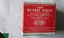 Vintage Dupont 1/8 Blind Rivets DR-134--78-10 "NOS" - Factory Sealed box