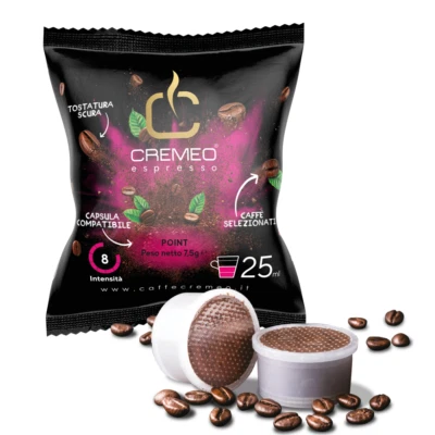 CAFFÈ TRINCA 100 Capsule Caffè Cremeo Miscela Magia Compatibili Lavazza Espresso Point Esse