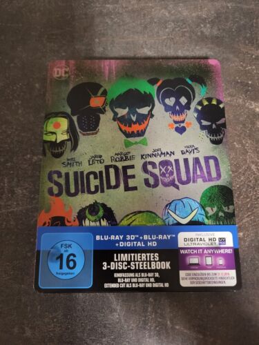 Suicide Squad (Steelbook) [Blu-ray] - Gebraucht - Bild 1 von 6