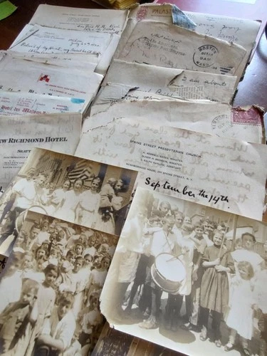 S. Ralph Harlow correspondence, 400 to 500 letters from 1898-1960s