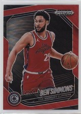 2024-25 Panini Prizm Black Ruby Wave Prizm Ben Simmons #153 s3g