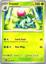 Ivysaur 002/165 Uncommon 151 Pokemon NM
