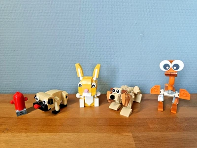 4x LEGO Creator Geschenktiere / 3-in-1 Tiere - 100% - 30542 30550 30666 30574 - Bild 1 von 4