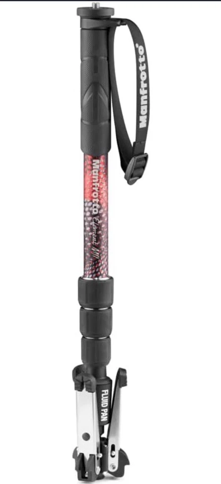 Manfrotto Element MII 59" Monopod - Red (MMELMIIA5RD) - Image 3 of 4
