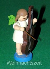 Weihnachten, Engel, Chello spielend, erzgebirgische Holzarbeit, um 1960 !!!