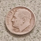 Roosevelt Dime 10C 1958 Denver Silver Circulated US Coin