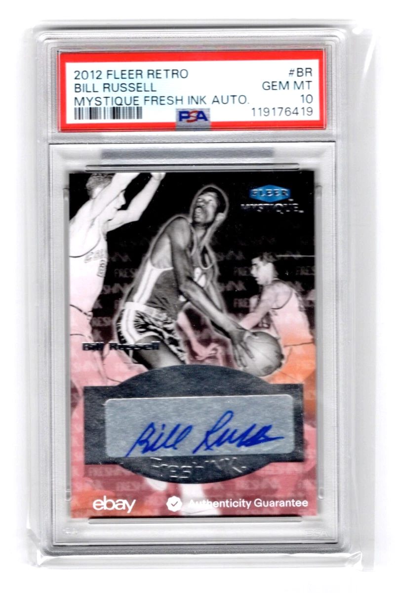 Bill Russell Autographed Basketball Trading Cards for sale | eBay