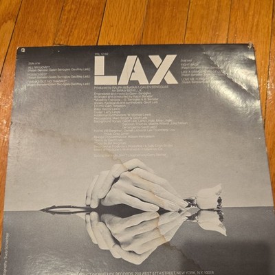 LAX   All My Love Prelude Records LP Vinyl 12'' Black Cardboard Sleeve