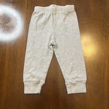 Just One You by Carter's Baby Sweatpants 12M Gray Elastic Waist