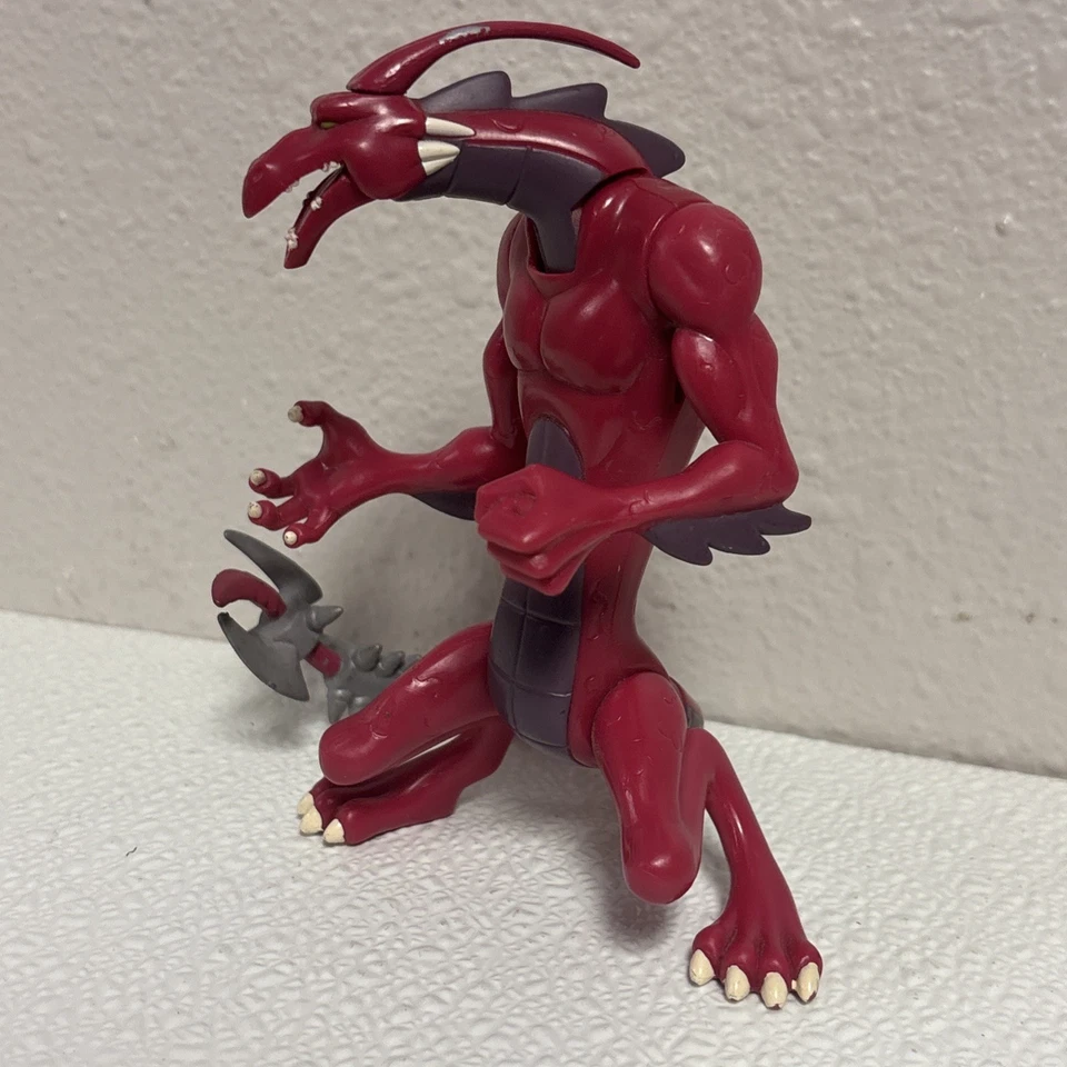 Figura de acción Drako TMNT Teenage Mutant Ninja Turtles 2004 Playmates Battle Foto 2 de 4