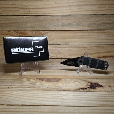 Böker Plus 01BO531 Pocketknife AUS-8 Blade G-10 Handle Black Drop Point