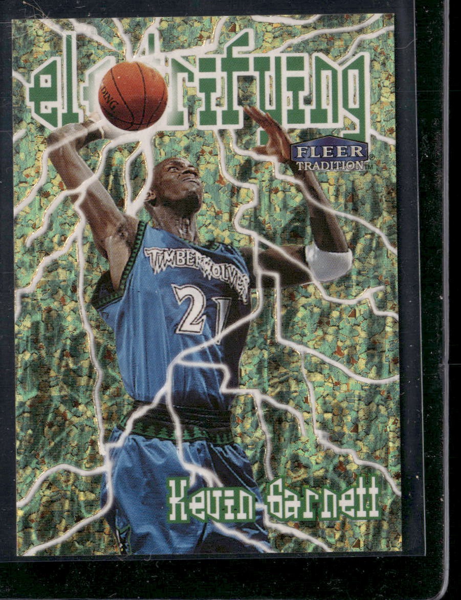 1998-99 Fleer Tradition #2E Kevin Garnett Electrifying