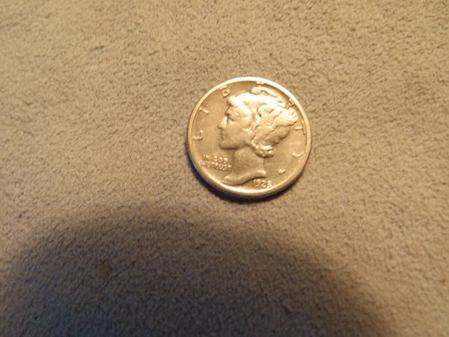 1928 S Mercury Dime. XF