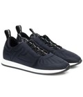 FENDI⚡️Women size 36EU/6US "FFreedom" Midnight blue padded nylon sneakers 8E6926 — photo 1