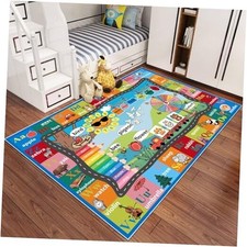 ABC Rug Non-Slip Alphabet Carpet, Educational Learning Mat for 39x59inch Zimu