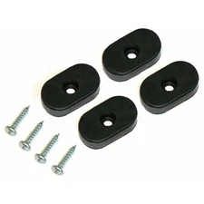 Rubber Bumpers Bucket Seat With Screws Frame Back Stop 1966-72 Chevelle Nova 4pc