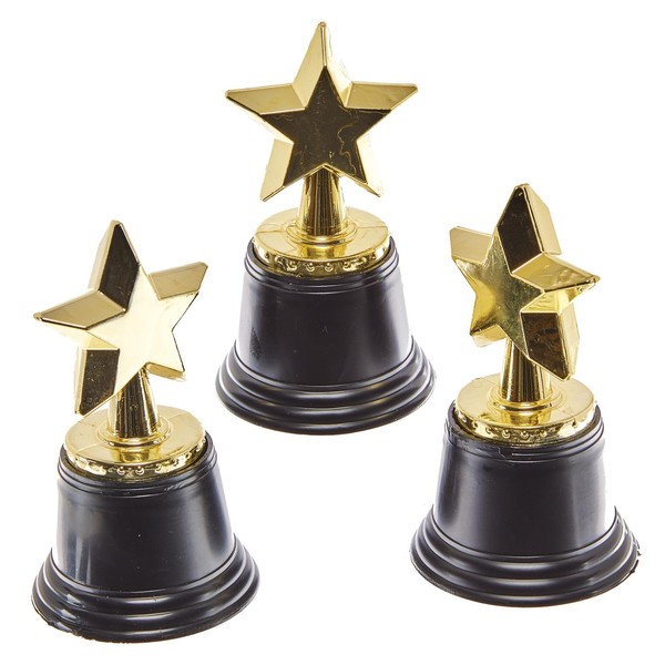 Stern-TrophäEn 4Er-Pack Baker Ross FN149, Bastelmaterial, Auszeichnung-image