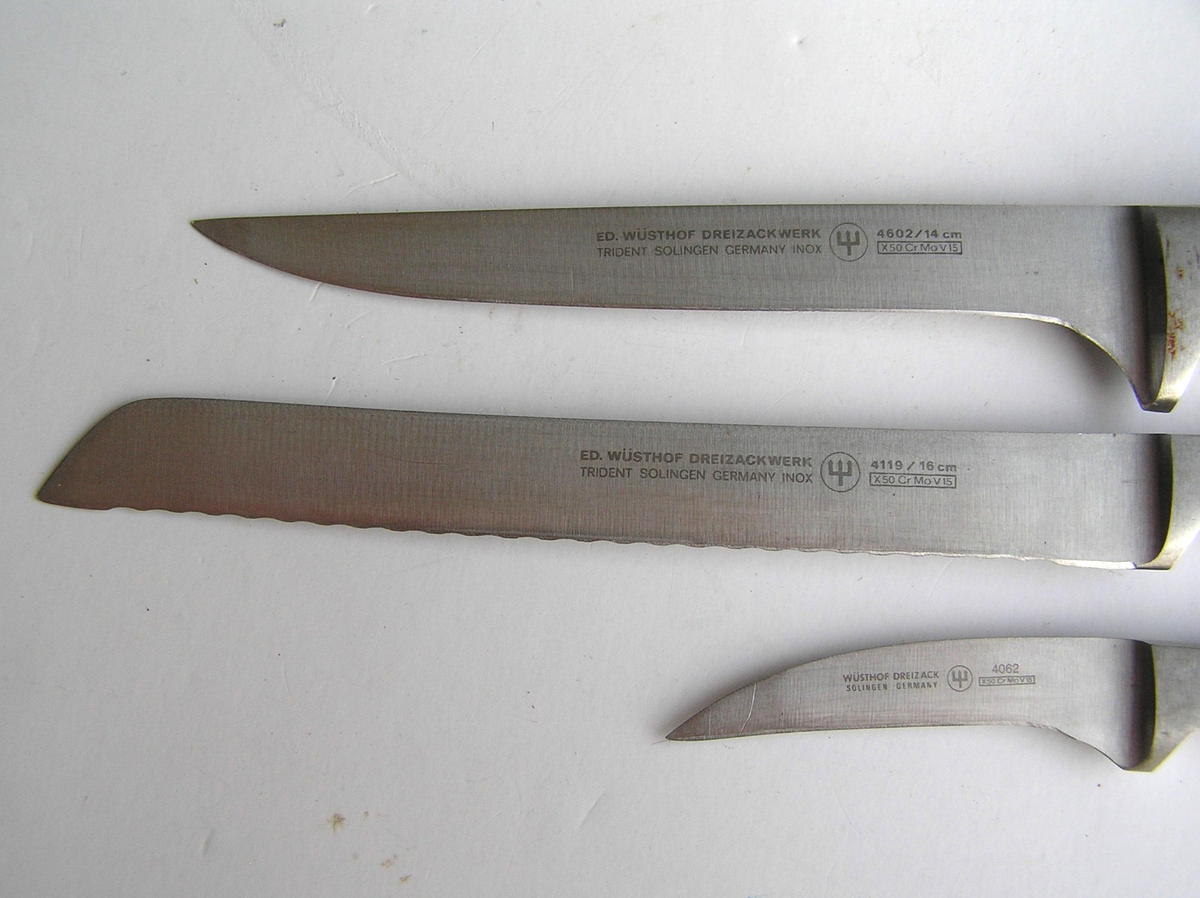 Wusthof Dreizack Werk 3 Piece Sarter Set | eBay