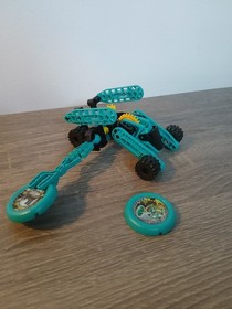 LEGO Technic Throwbots Turbo 8502 City Slizer w/Case Disks Manual Poster Booklet