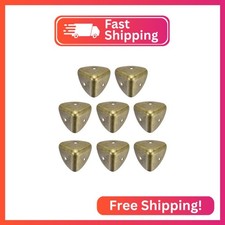 uxcell 8PCS Metal Corner Protector 1.1 x 1.1 x 1.1 Inch Box Edge Guard Protector