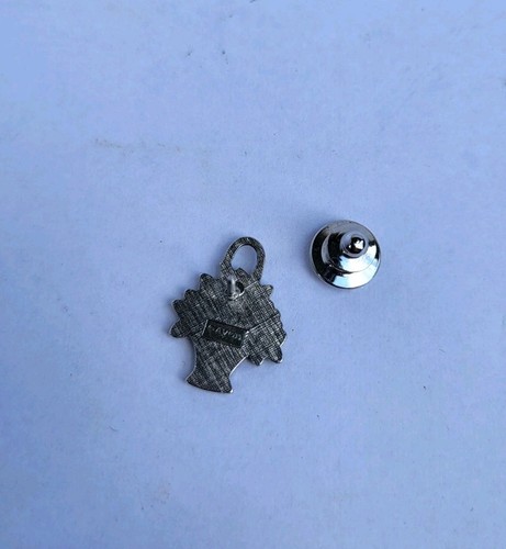 Spilla bavero fiore Avon cesto floreale spilla tono argento firmata vintage delicata - Foto 4 di 4