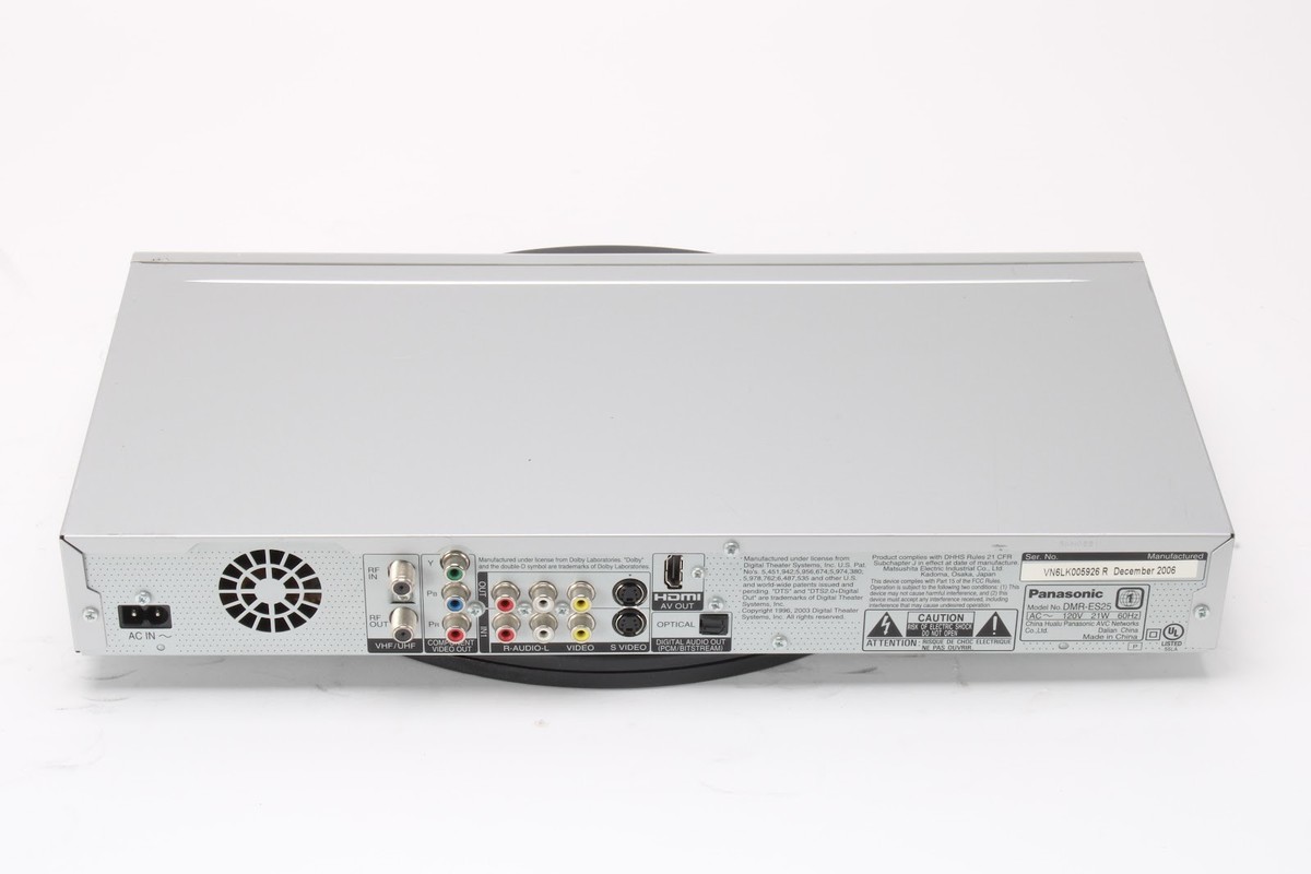 Panasonic DMR-ES25 DVD Recorder for sale online | eBay