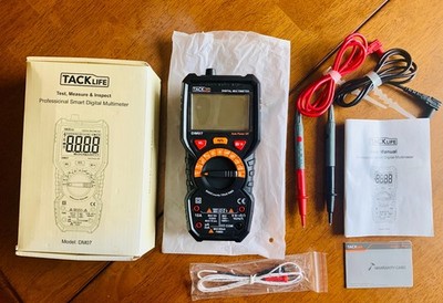 Tacklife DM07 Professional Digital Multimeter Auto-Ranging Electrical Tester
