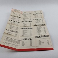 Vintage View Master Bilingual Italian French German Catalog Brochure