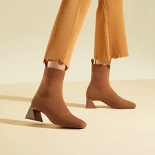 Vivaia Regina Pro Arch Relief Water RPT Stretch Comfort Slip On Dark Caramel 8.5