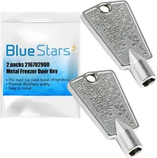 BlueStars Unbreakable 216702900 297147700 Metal Pack of 2, As Pictured 