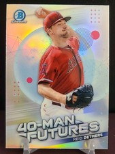 2021 Bowman Chrome Reid Detmers 40-Man Futures #FMF-9